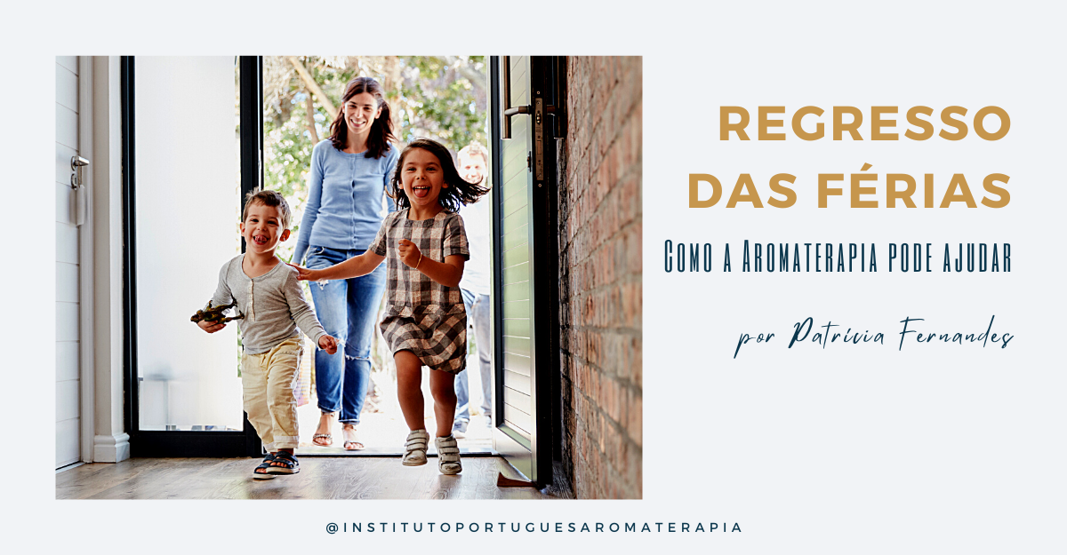 Regresso de férias com aromaterapia