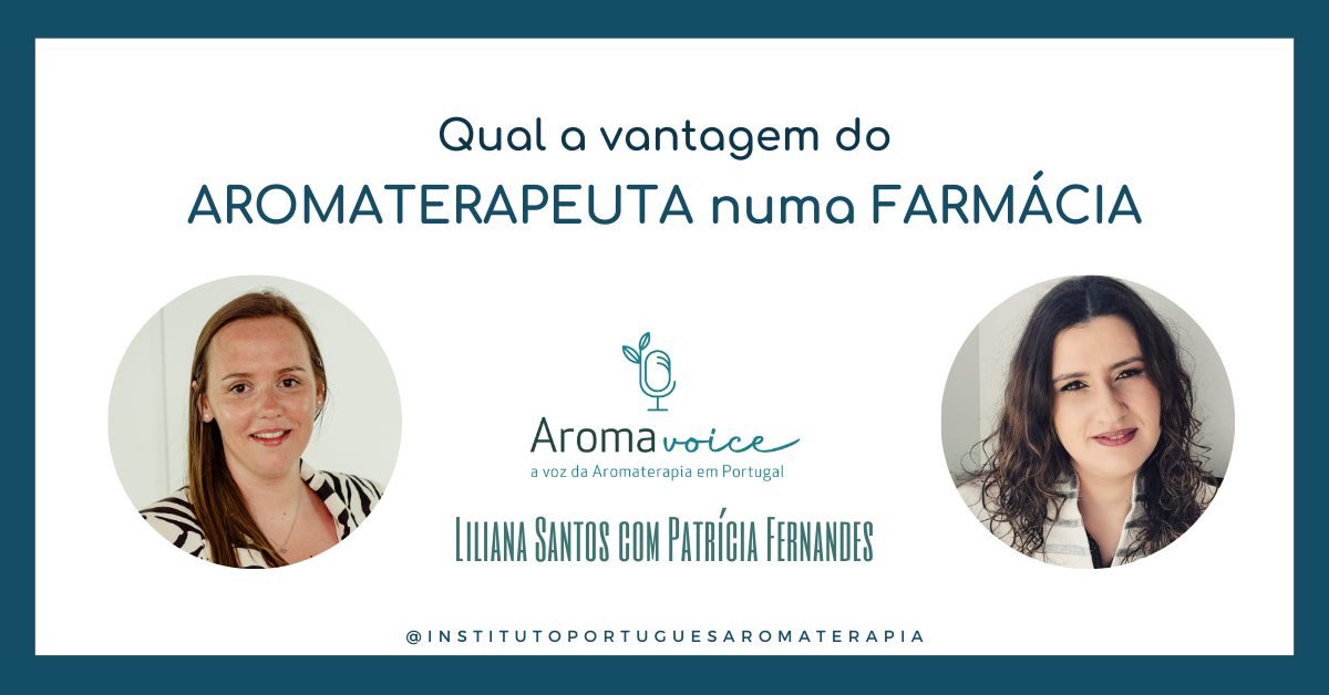 Aromaterapeuta numa parafarmácia